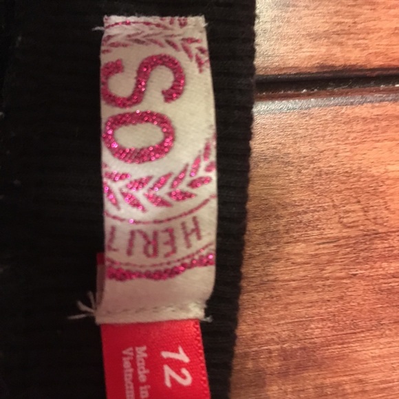 Black and white girls skirt - Picture 3 of 4